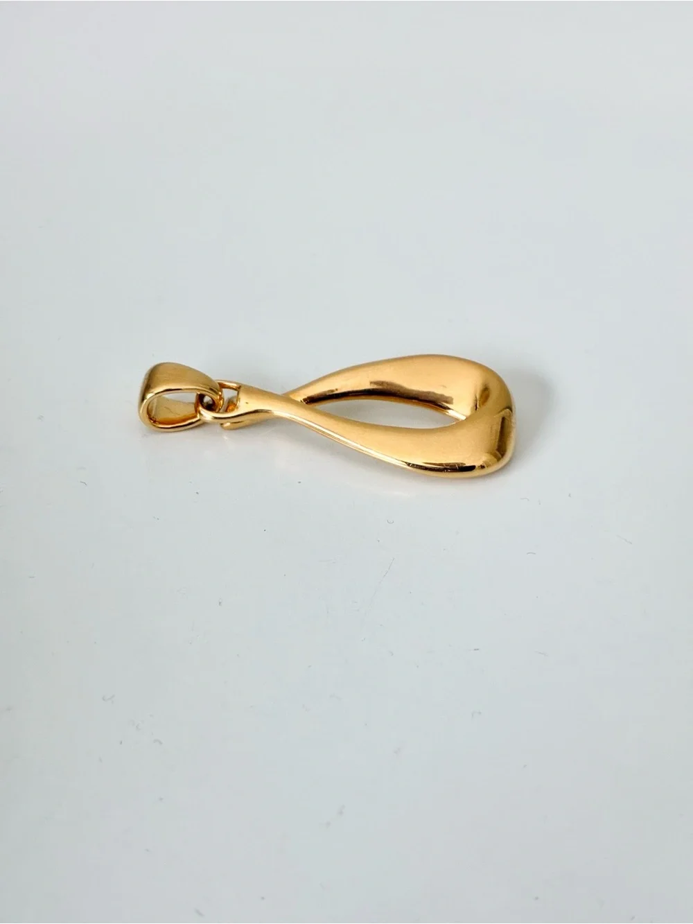 Milor 14k Gold Resin Infinity Pendant, Milor Italy
